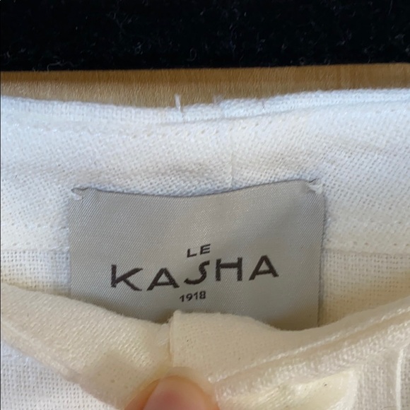 Le Kasha Giza linen skirt - Picture 5 of 10